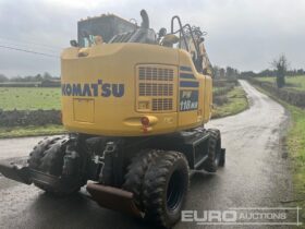 2018 Komatsu PW118MR-11 Wheeled Excavators For Auction: Leeds – 22nd, 23rd, 24th & 25th January 25 @ 8:00am full