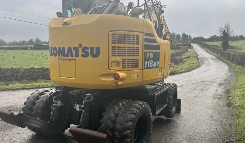 2018 Komatsu PW118MR-11 Wheeled Excavators For Auction: Leeds – 22nd, 23rd, 24th & 25th January 25 @ 8:00am full