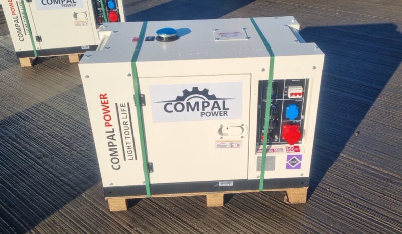 Unused Compal Power VG-R110 Generators For Auction: Leeds – 22nd, 23rd, 24th & 25th January 25 @ 8:00am full