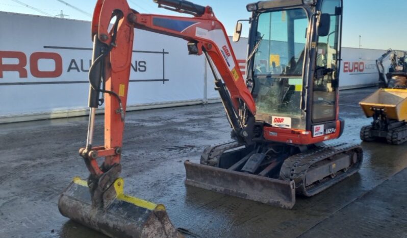 2017 Kubota U27-4 Mini Excavators For Auction: Leeds – 22nd, 23rd, 24th & 25th January 25 @ 8:00am