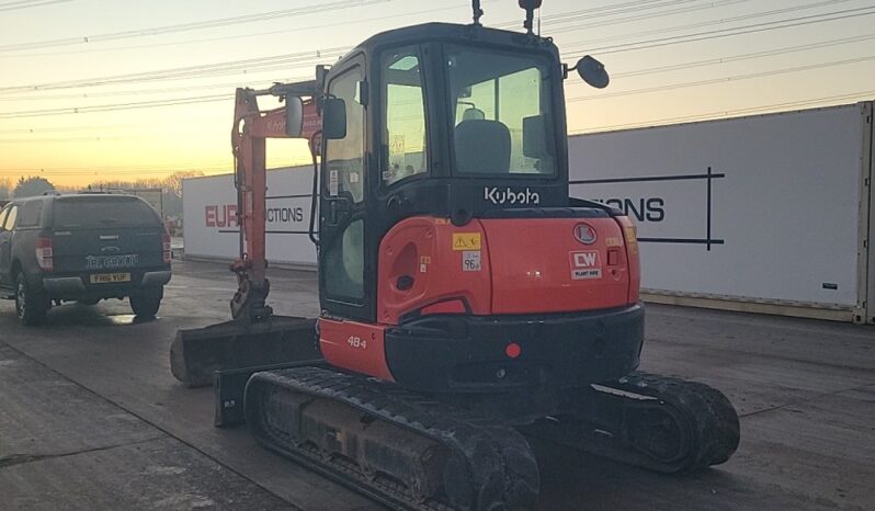 2020 Kubota U48-4 Mini Excavators For Auction: Leeds – 22nd, 23rd, 24th & 25th January 25 @ 8:00am full