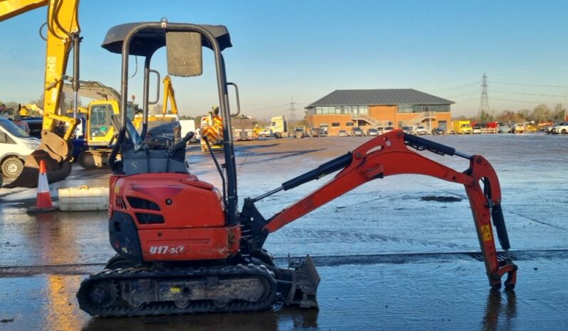 2016 Kubota U17-3A Mini Excavators For Auction: Leeds – 22nd, 23rd, 24th & 25th January 25 @ 8:00am full