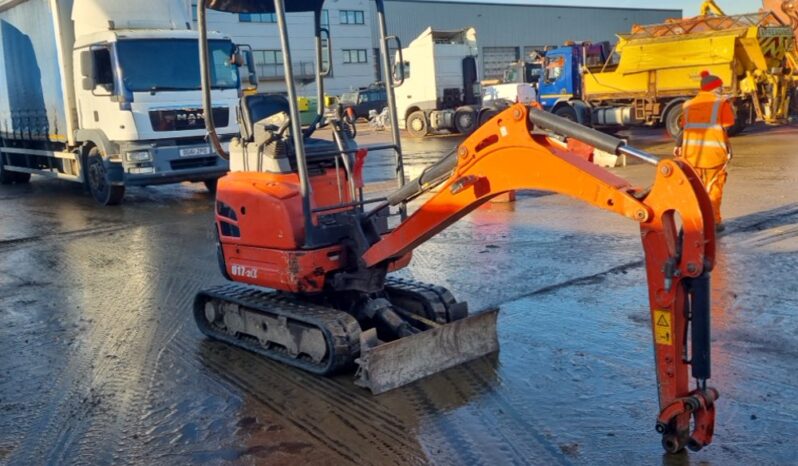 2016 Kubota U17-3A Mini Excavators For Auction: Leeds – 22nd, 23rd, 24th & 25th January 25 @ 8:00am full