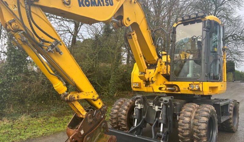 2018 Komatsu PW118MR-11 Wheeled Excavators For Auction: Leeds – 22nd, 23rd, 24th & 25th January 25 @ 8:00am