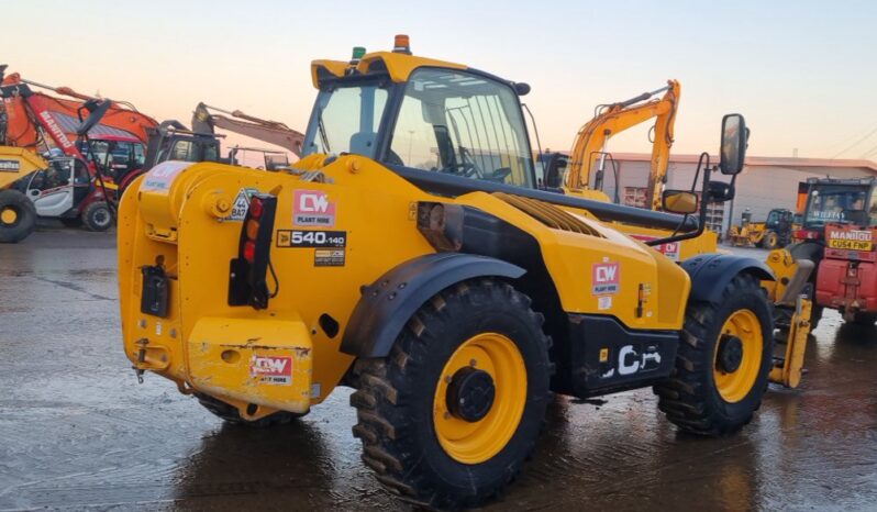 2020 JCB 540-140 Hi Viz Telehandlers For Auction: Leeds – 22nd, 23rd, 24th & 25th January 25 @ 8:00am full