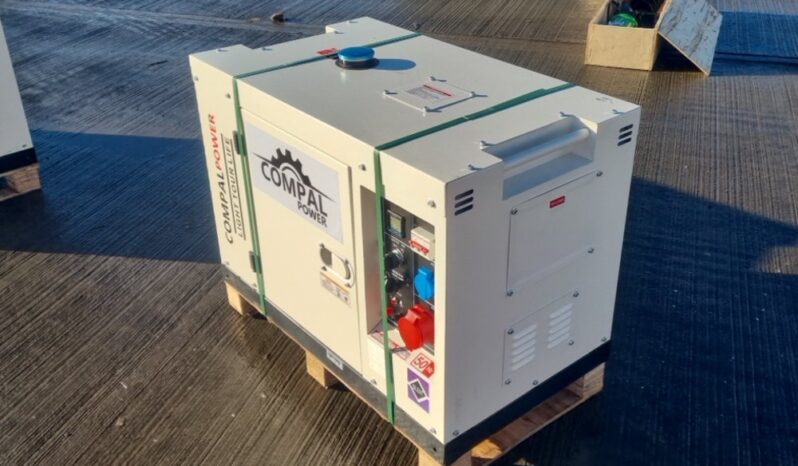 Unused 2024 Compal Power VG-R110 Generators For Auction: Leeds – 22nd, 23rd, 24th & 25th January 25 @ 8:00am full