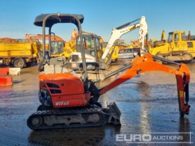 2016 Kubota U17-3A Mini Excavators For Auction: Leeds – 22nd, 23rd, 24th & 25th January 25 @ 8:00am full