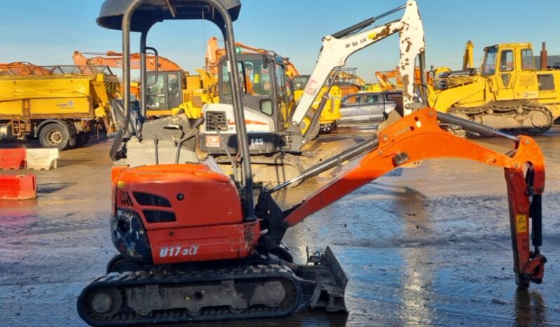 2016 Kubota U17-3A Mini Excavators For Auction: Leeds – 22nd, 23rd, 24th & 25th January 25 @ 8:00am full