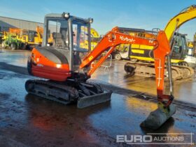 2016 Kubota KX61-3 Mini Excavators For Auction: Leeds – 22nd, 23rd, 24th & 25th January 25 @ 8:00am full