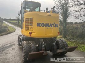 2018 Komatsu PW118MR-11 Wheeled Excavators For Auction: Leeds – 22nd, 23rd, 24th & 25th January 25 @ 8:00am full