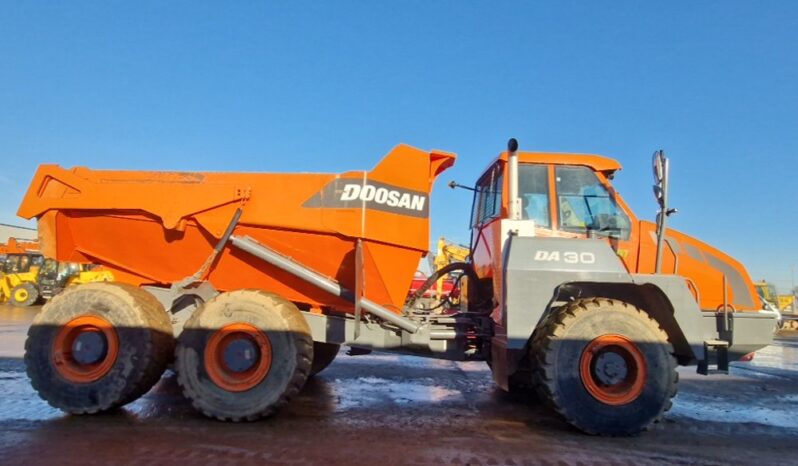 2012 Doosan DA30 Articulated Dumptrucks For Auction: Leeds – 22nd, 23rd, 24th & 25th January 25 @ 8:00am full