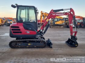 2023 Yanmar SV26 Mini Excavators For Auction: Leeds – 22nd, 23rd, 24th & 25th January 25 @ 8:00am full