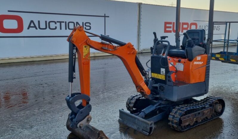 2022 Doosan DX10Z Mini Excavators For Auction: Leeds – 22nd, 23rd, 24th & 25th January 25 @ 8:00am