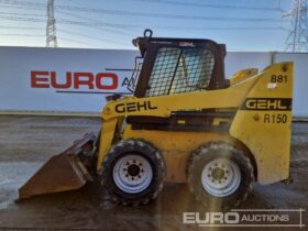 2020 Gehl R150 Skidsteer Loaders For Auction: Leeds – 22nd, 23rd, 24th & 25th January 25 @ 8:00am full