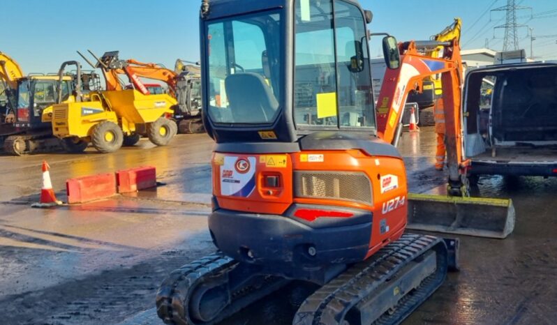 2017 Kubota U27-4 Mini Excavators For Auction: Leeds – 22nd, 23rd, 24th & 25th January 25 @ 8:00am full