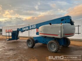 Genie S-65 Manlifts For Auction: Dromore – 21st & 22nd February 2025 @ 9:00am For Auction on 2025-02-21 full