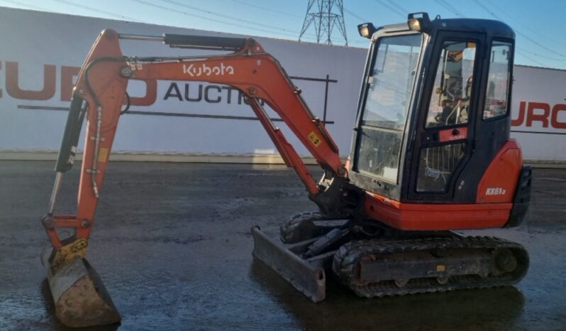 2016 Kubota KX61-3 Mini Excavators For Auction: Leeds – 22nd, 23rd, 24th & 25th January 25 @ 8:00am