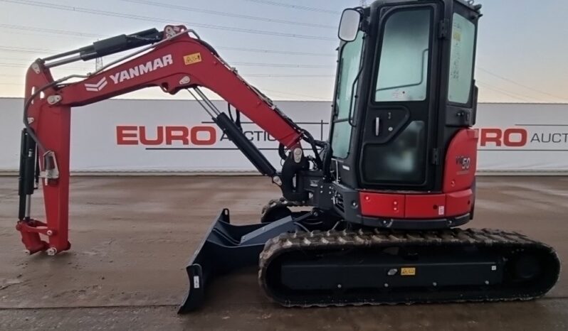 Unused 2024 Yanmar ViO50 Mini Excavators For Auction: Leeds – 22nd, 23rd, 24th & 25th January 25 @ 8:00am full