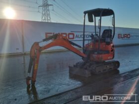 2016 Kubota U17-3A Mini Excavators For Auction: Leeds – 22nd, 23rd, 24th & 25th January 25 @ 8:00am