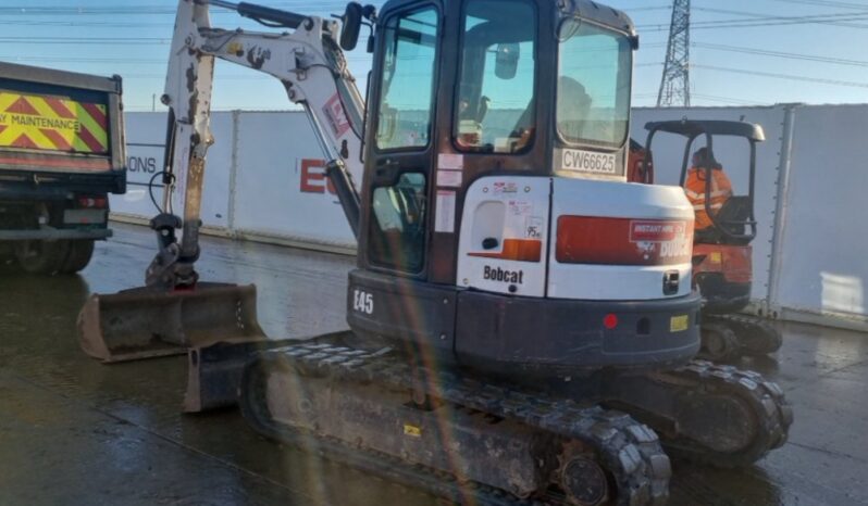 2020 Bobcat E45 Mini Excavators For Auction: Leeds – 22nd, 23rd, 24th & 25th January 25 @ 8:00am full