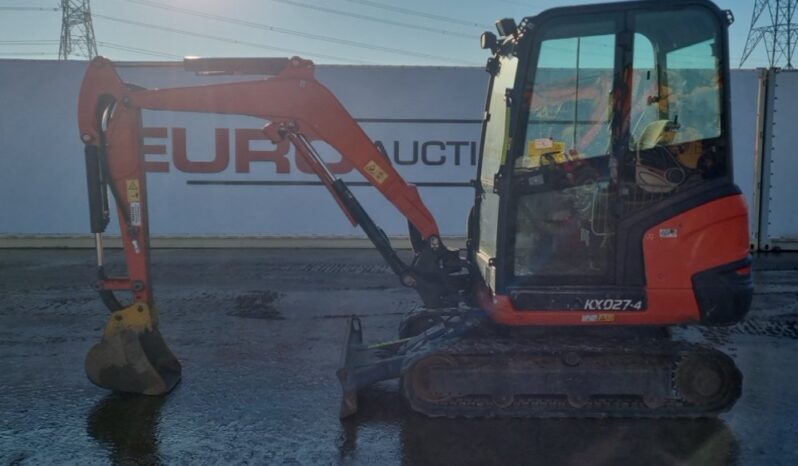 2018 Kubota KX027-4 Mini Excavators For Auction: Leeds – 22nd, 23rd, 24th & 25th January 25 @ 8:00am full