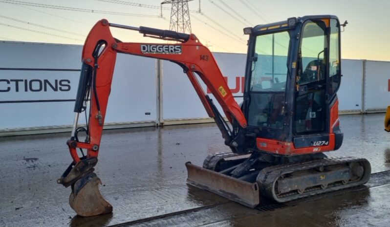 2018 Kubota U27-4 Mini Excavators For Auction: Leeds – 22nd, 23rd, 24th & 25th January 25 @ 8:00am