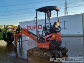 2016 Kubota U17-3A Mini Excavators For Auction: Leeds – 22nd, 23rd, 24th & 25th January 25 @ 8:00am full