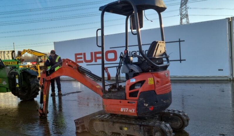 2016 Kubota U17-3A Mini Excavators For Auction: Leeds – 22nd, 23rd, 24th & 25th January 25 @ 8:00am full