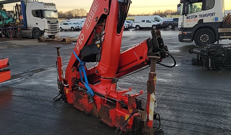 Fassi F80 Hydraulic Loading Cranes For Auction: Leeds – 22nd, 23rd, 24th & 25th January 25 @ 8:00am full