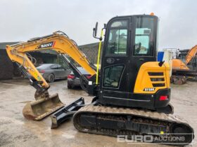 2022 Sany SY50U Mini Excavators For Auction: Leeds – 22nd, 23rd, 24th & 25th January 25 @ 8:00am full