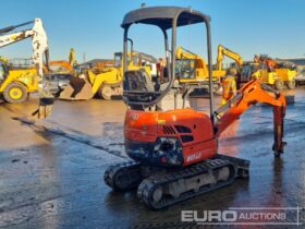 2016 Kubota U17-3A Mini Excavators For Auction: Leeds – 22nd, 23rd, 24th & 25th January 25 @ 8:00am full