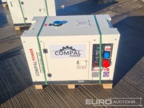 Unused 2024 Compal Power VG-R110 Generators For Auction: Leeds – 22nd, 23rd, 24th & 25th January 25 @ 8:00am full