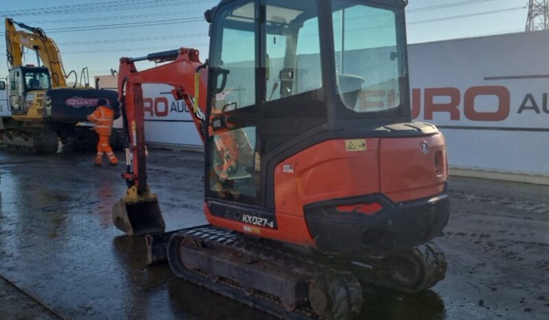 2018 Kubota KX027-4 Mini Excavators For Auction: Leeds – 22nd, 23rd, 24th & 25th January 25 @ 8:00am full