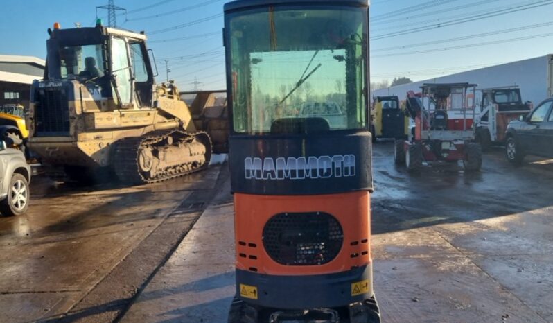 2024 Mammoth MP12 PRO Micro Excavators For Auction: Leeds – 22nd, 23rd, 24th & 25th January 25 @ 8:00am full