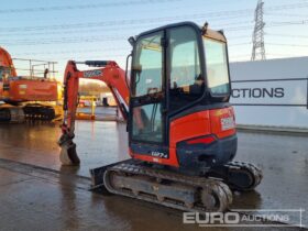 2018 Kubota U27-4 Mini Excavators For Auction: Leeds – 22nd, 23rd, 24th & 25th January 25 @ 8:00am full