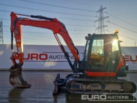 2022 Kubota KX080-4A2 6 Ton+ Excavators For Auction: Leeds – 22nd, 23rd, 24th & 25th January 25 @ 8:00am full