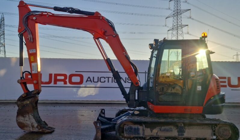 2022 Kubota KX080-4A2 6 Ton+ Excavators For Auction: Leeds – 22nd, 23rd, 24th & 25th January 25 @ 8:00am full