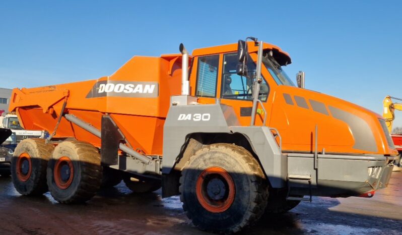 2012 Doosan DA30 Articulated Dumptrucks For Auction: Leeds – 22nd, 23rd, 24th & 25th January 25 @ 8:00am full