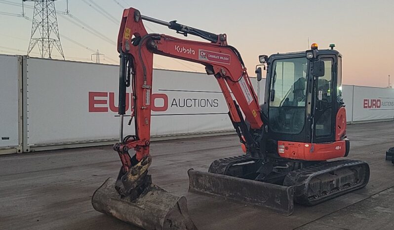 2020 Kubota U48-4 Mini Excavators For Auction: Leeds – 22nd, 23rd, 24th & 25th January 25 @ 8:00am