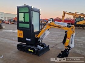 Unused 2024 Captok CK10C Micro Excavators For Auction: Leeds – 22nd, 23rd, 24th & 25th January 25 @ 8:00am full