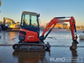 2018 Kubota U27-4 Mini Excavators For Auction: Leeds – 22nd, 23rd, 24th & 25th January 25 @ 8:00am full