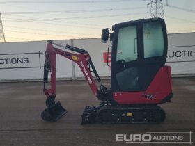 Unused Yanmar SV17VT Mini Excavators For Auction: Leeds – 22nd, 23rd, 24th & 25th January 25 @ 8:00am full