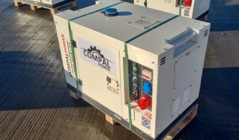 Unused Compal Power VG-R110 Generators For Auction: Leeds – 22nd, 23rd, 24th & 25th January 25 @ 8:00am full