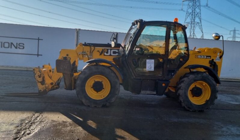 2016 JCB 533-105 Telehandlers For Auction: Leeds – 22nd, 23rd, 24th & 25th January 25 @ 8:00am full