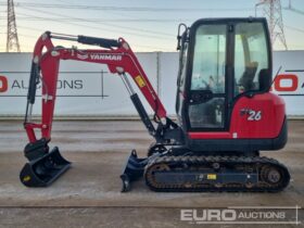 2023 Yanmar SV26 Mini Excavators For Auction: Leeds – 22nd, 23rd, 24th & 25th January 25 @ 8:00am full