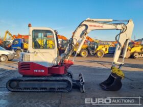 Takeuchi TB153FR Mini Excavators For Auction: Leeds – 22nd, 23rd, 24th & 25th January 25 @ 8:00am full