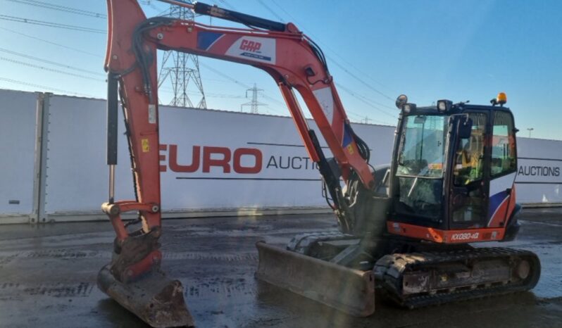 2018 Kubota KX080-4A 6 Ton+ Excavators For Auction: Leeds – 22nd, 23rd, 24th & 25th January 25 @ 8:00am