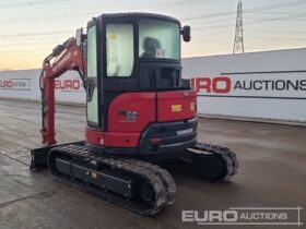 Unused 2024 Yanmar ViO50 Mini Excavators For Auction: Leeds – 22nd, 23rd, 24th & 25th January 25 @ 8:00am full