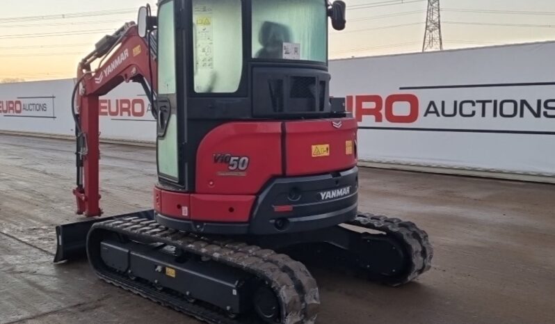 Unused 2024 Yanmar ViO50 Mini Excavators For Auction: Leeds – 22nd, 23rd, 24th & 25th January 25 @ 8:00am full