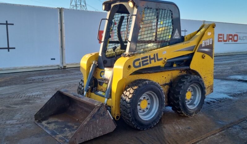 2015 Gehl R190 Skidsteer Loaders For Auction: Leeds – 22nd, 23rd, 24th & 25th January 25 @ 8:00am